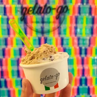 Hazelnut and Stracciatella