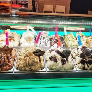 The Different Gelato Flavors
