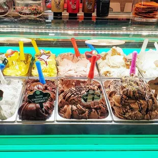 The Different Gelato Flavors