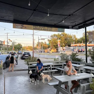 outside patio