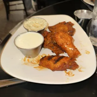 Wings, but I ate a few before I took the pic