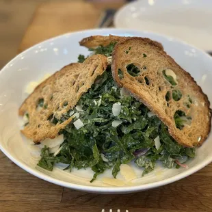 Spicy Kale Caesar Salad - not bad