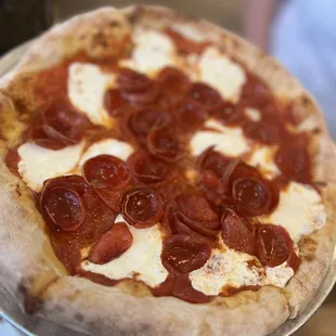 Pepperoni pizza