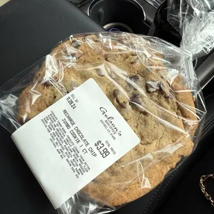 Delicious gigantic cookie