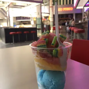 Small with Candy topping