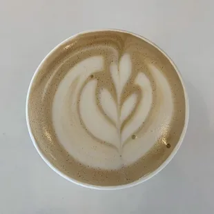 Vanilla oat milk latte!