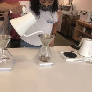 Pour over coffee yumm