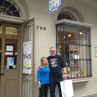 Nice shop! Bought the most delightful absinthe fountain here. The Madame is beautiful.