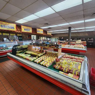 All the meats, etc.