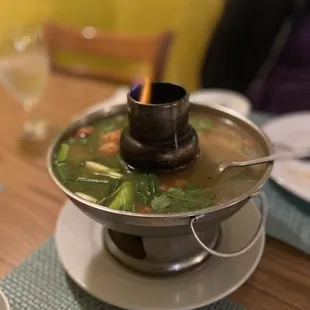 Tom Yum Chicken Soup