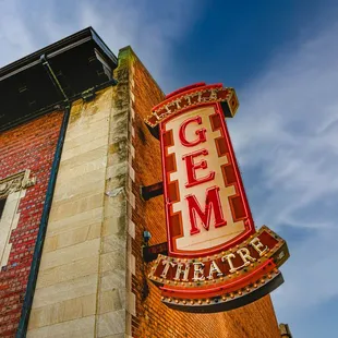 Gem Theatre Neon Sign