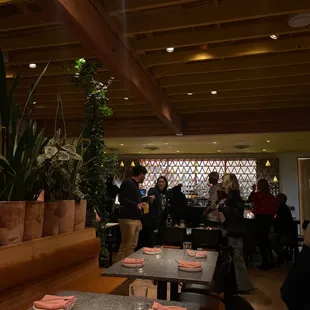 Bar scene with free Mezcal tasting tonight