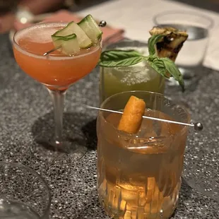 Super tasty cocktails! Unique craftsmanship.