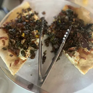 pizza, food