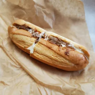 Porchetta hot sandwich