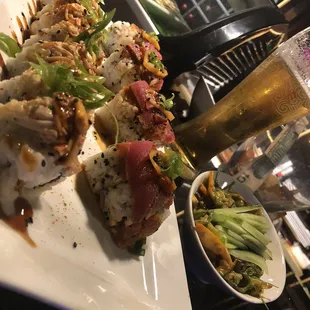 sushi and sashimi, food, sushi, sashimi