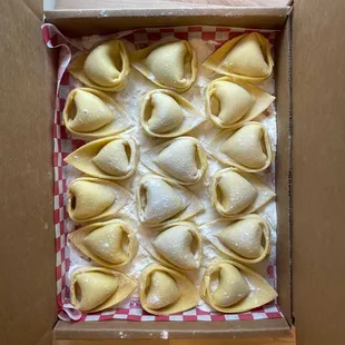 Sunchoke Tortelloni with Lemon &amp; Sage Cream