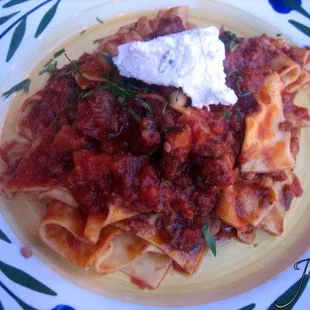 Oxtail Ragu Pappardalle