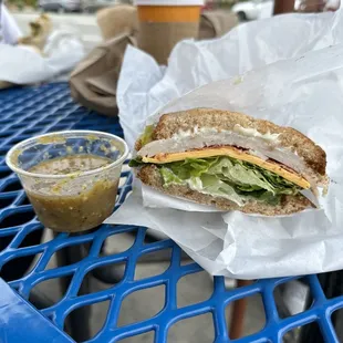 Super queen with salsa on the side