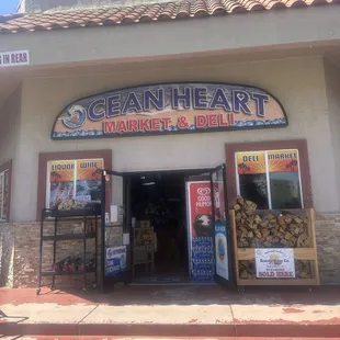 Front of market