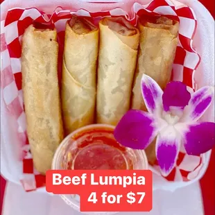 Beef Lumpia
