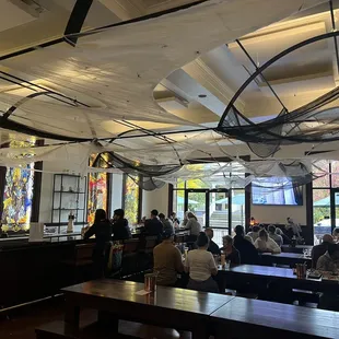 Inside seating