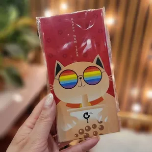 Tree red envelopes for Lunar New Year