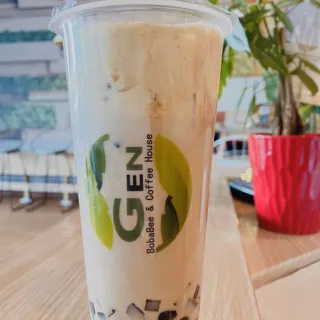 N1. Creamy Milk w Grass Jelly