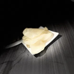 Radish paper went so well with the meats it was the perfect substitute for rice and this place is steezy5 approved