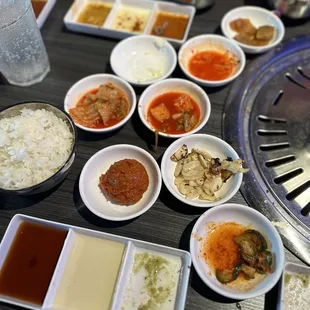Sides and dipping sauces