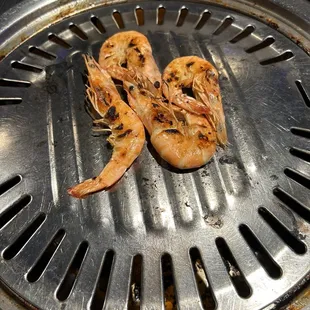 Grilling shrimp here for the first time