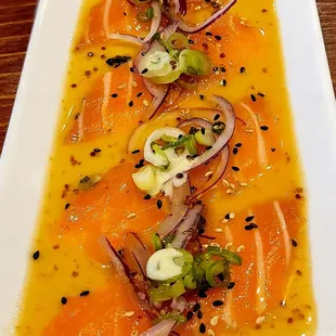Salmon Carpaccio