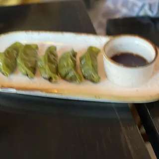 5 Pieces Green Vegetable Gyoza