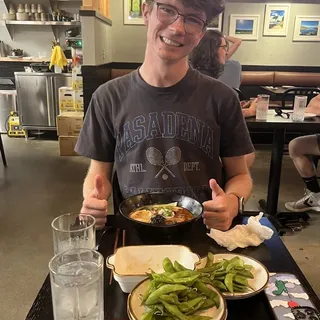 Edamame with Black Salt