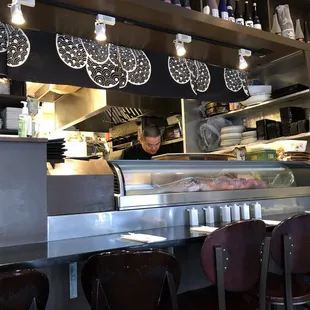 Chef Gen, the owner. Such a pleasure dining at his establishment. He was very friendly!