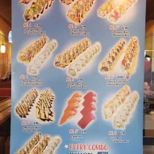 Specials menu jan 2021