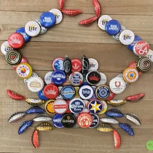 Bottle cap coolness!