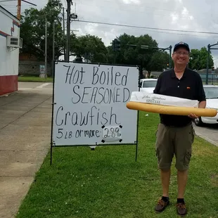 That's a massively long loaf of bread.
