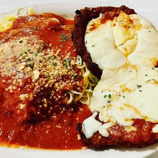The best Veal Parmesan in town.