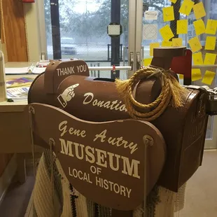 Museum depends on donations to keep open.