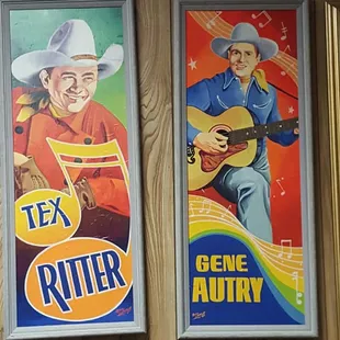 Classic singing cowboys