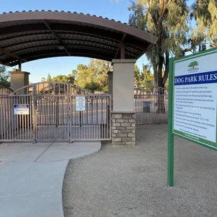Dog park at Gene Reid Park in Tucson, AZ 11/27/21