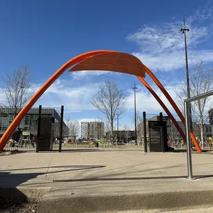 Playground entrance/exit