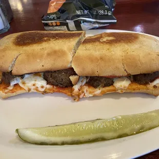 Meatball sandwich