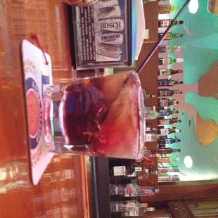 Cosy bar, nice  bartender!