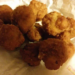 1/2 order of fried mushrooms