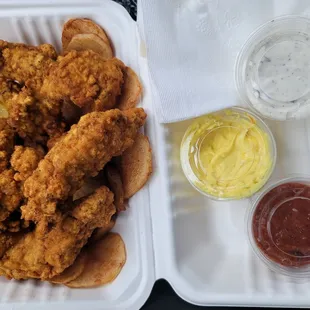 Gluten free buttermilk fried chicken!