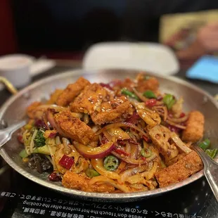 Vegetable dry pot