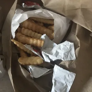 Perfect french fries.