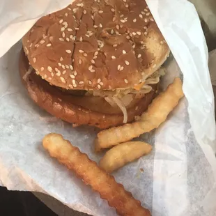 Biggie with great french fries.
